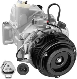 BDFHYK 639341 Air Conditioning A/C Compressor with Clutch Compatible with Toyota RAV4 2006-2012, Venza 2009-2016, V6 3.5L, Compatible with Lexus ES350 V6 3.5L 2007-2012