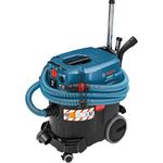 Bosch Professional Wet/Dry Dust Extractor GAS 35 M AFC (110V, incl. Crevice nozzle, Disposal bag, Elbow, Floor nozzle set, PES flat-pleated filter,chrome-plated suction tube, 5m hose)