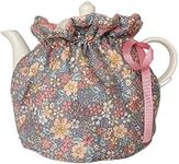 Cotton Tea Cozy, Garden Style Vintage Teapot Cozies Dust Proof Insulated Teapot Cover Keep Warm Home Kitchen Table Decorative Accessories Tea Kettle Quilt for Hotel Restaurant Tea Party