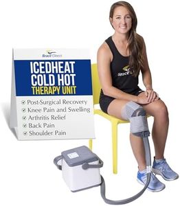 Digital IcedHeat Hot and Cold Therapy Machine with Universal Pad - Circulating Cryotherapy System for Knee, Shoulder, Back, Arthritis, and Post-Surgery Recovery by Brace Direct