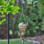 Woodsman Suet Ball Feeder - Hand-crafted willow design - Bird Feeder