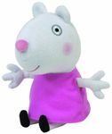 TY 8243 Suzy Sheep-Peppa Pig, Blue and Pink, 6"