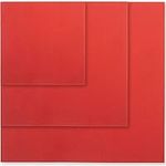 Tritart Origami Paper - Double-Sided Folding Paper Set, 225 Sheets (Red, 20x20cm, 15x15cm, 10x10cm)
