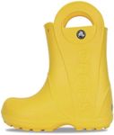 Crocs Kids Handle It Rain Boot, Yel