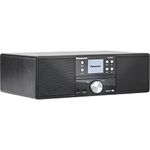 Panasonic SC-DM202EG-K Compact Micro Hi-Fi Stereo System with CD, DAB+/FM Radio, USB and Bluetooth, 24W Speakers, Remote Control, 2.4" TFT LCD Display, EQ Settings, Black.