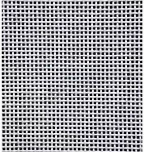 TTXXLL 13 Mesh Needlepoint Canvas 17"x20" White Blank Pure Cotton Fabric for Embroidery & DIY Handmade Crafts & Cross Stitch
