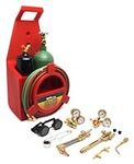 Forney 1753 Tote A Torch Light/Medium Duty, Torch Cutting and Welding Portable Kit,Red