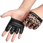RYMNT Workout Gloves,Short Micro We