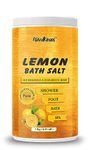 Nankings Lemon Bath Salt - Enriched With Epsom Salt, Lemon Essential Oil, and Olive Oil for Soothing and Relaxing Bath - for Ultimate Rejuvenation (1 kg Pack of 1)