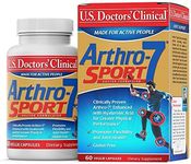 U.S. Doctors’ Clinical Arthro-7 Sport - Clinically Proven AR7 Joint Support Complex with Hyaluronic Acid, and Collagen for Flexibility, Mobility, and Strong Cartilage (Arthro-7 60 Capsules)