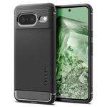 Spigen Rugged Armor Designed for Pixel 8 Case (2023), [Air Cushion Technology] - Matte Black