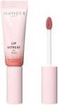 Wander Beauty Lip Retreat Oil - Skinny Dip (Nude) - 4 in 1 Tinted Lip Oil + Moisturizing Lip Gloss With Avocado, Vitamin E & Rosehip - Hydrating Luxurious Lip Care for Dry Lips - 0.33 fl oz