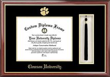 NCAA Clemson Tigers Tassel Box and Diploma Frame