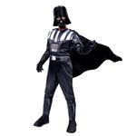 Jazwares Costumes - Youth Boy Deluxe Costume (Boy_DLX) (Darth Vader) - S