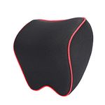 Car Headrest Pillow, BESUNTEK Memory Foam Car Neck Pillow Adjustable Travel Pillow Neck Support for Car Seat for Car, Driving, Travel, Home and Office