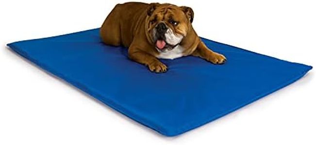 K&H Pet Products Cool Bed III Blue Dog Cooling Mat Medium 22 X 32 Inches