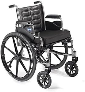 Invacare Tracer IV Wheelchair for Adults | Manual Bariatric Folding Wheelchair | 22 Inch Seat | Desk Arms