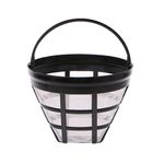 Mesh Sieve, Stainless Steel + Nylon net Replacement Coffee Filter Reusable Refillable Basket Cup Style Brewer Tool