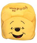 blue tree Soft Material School Bag for Kids Plush Backpack Cartoon School Bag for Kids(Age 2 to 6 Year) (Winnie The Pooh)(Yellow)