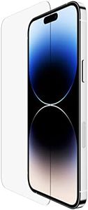 Belkin UltraGlass iPhone 14 PRO MAX Screen Protector, AntiMicrobial-Treated, Easy Bubble Free Application with Included Installation Guide Tray, 9H Hardness Tested, Tempered Glass (OVA104zz)