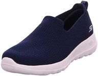 Skechers Womens Walking Sneaker, Navy/White, 9 US