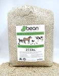 Hemp Animal Bedding 25 Lbs = 127 Liters of Natural Ground Hurds - SUPER ABSORBENT- DUST FREE- for your Horse, Chicken, Rabbit, Reptile, Hamster, Cage Coop or CAT LITTER - USA Grown - Carbon Negative