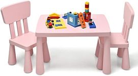 BABY JOY Kids Table and Chair Set, 