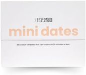 The Adventure Challenge Mini Dates - 30 New Scratch Off Games for Couples, Quick & Easy Date Night Ideas - Couple's Gift Ideas Husband Boyfriend Wife Girlfriend