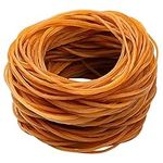 JANYUN 200 Pcs Rubber Elastic Bands 3.15 Inches(8cm), Sturdy Stretchable Rubber Bands Elastic Bands for Bank School Office and Handcrafts