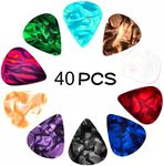 Aruiteng Guitar Picks,40 Pcs Guitar