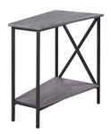 Convenience Concepts Tucson Wedge End Table, Black