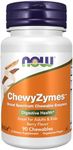 NOW Foods Supplements, ChewyZymes, Broad Spectrum Chewable Enzymes, Berry Flavor, 90 Chewables