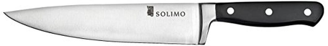 Amazon Brand - Solimo Premium Stainless Steel 8 inch blade Chef's Knife, Silver