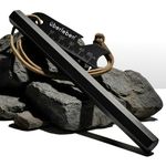 Überleben | Hexå Original Ferro Rod Fire Starter Survival Tool – Up to 20,000 Strikes, 6" Long, 1/2" Thick Hexagon Fire Steel with Multi-Tool Striker & Lanyard – Waterproof Camping Essentials