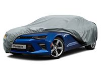 Kayme Heavy Duty Car Cover Custom Fit Chevrolet Chevy Camaro ZL1 SS Z28 LT LE LS (1982-2023), Waterproof All Weather for Automobiles, Full Exterior Covers Sun Rain UV Protection.