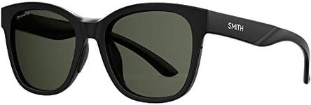 Smith Optics Women's Caper Sunglasses,OS,Black/Polarized Gray Green