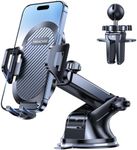 Miracase Phone Holders for Your Car, Multifunctional Car Phone Holder with Suction Cup Base, Hands Free Universal Cell Phone Car Mount, Automobile Phone Mount Car for iPhone Android Smartphones(Base)