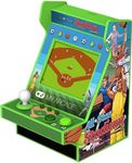 My Arcade All Star Stadium Nano Player- Fully Portable Mini Arcade Machine with 207 Retro Games, 2.4" Screen, Green, Small