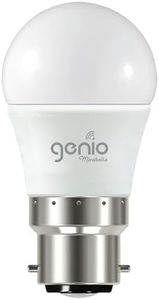 Mirabella Genio Wi-Fi LED Round 5W BC 500Lum RGB + CCT Dimmable 2700K-6500K