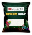 Cocogarden Epsom Salt for Plants - 900 gms Magnesium Sulphate Organic Fertilizer I Plant Growth Nutrient Supplement in Water Soluble Powder