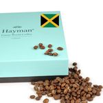 Hayman Coffee, 100% Blue Mountain Coffee From Jamaica, Whole Bean Coffee Medium Roast, Fresh Coffee Beans (680g/24oz Box)