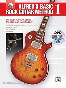 Alfred's Basic Rock Guitar Method, Bk 1: The Most Popular Series for Learning How to Play, Book, DVD & Online Video/Audio/Software (Alfred's Basic Guitar Library, Bk 1)