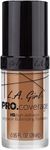 L.A GIRL PRO Matte Coverage HD Liquid Foundation - Sand, 28ml