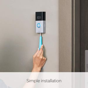 Ring Video Doorbell 4 – Refurbished Smart Wi-Fi Security Camera
