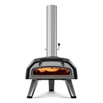 Ooni Karu 2 Multi-Fuel Outdoor Pizza Oven - Wood and Gas Outdoor Pizza Oven with Pizza Stone & Intergrated Thermometer, Pizza Oven Outdoor, Dual Fuel 12 Inch Pizza Maker, Outdoor Cooking Grill