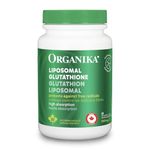 Organika Canadian-Made Liposomal L-Glutathione 500 mg- Supperior Absorption, Potent Antioxidant, Immunity Support, Helps Tissue Repair, Detox - 30vcaps, 30 Day Supply