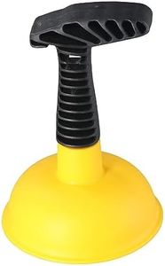 Urjumpea Sink Plunger Sink & Drain Plunger with Ergonomic Handle Strong Suction Power to Unclog Slow Sinks, Drains, Tubs, Showers