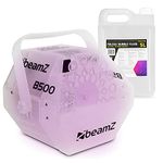 beamz UV Bubble Blowing Machine with Bright DJ Disco Party Lights Colour Ultraviolet