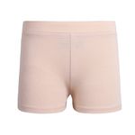 Yeahdor Kids Girls Yoga Dance Sports Shorts Gym Workout Bottoms Stretchy Boyleg Shorts Nude 10 Years