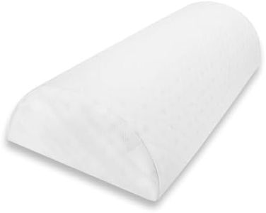 AIWITHPM Cuscino per gambe, Lunga cuscino gambe per dormire, Memory foam, adatto per cuscino per collo, cuscino lombare, cuscino per ginocchia, cuscino per caviglia
